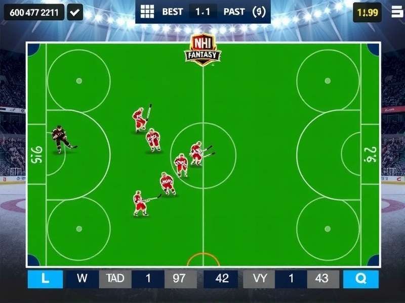 Hockey Fantasy Game Screenshot